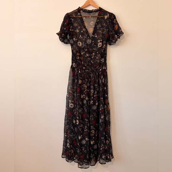 Doen Cenea Maxi Floral Dress Small - Picture 2 of 9